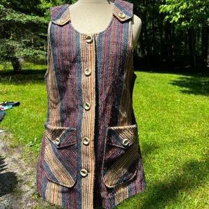 Vintage Vest Jumper Dress